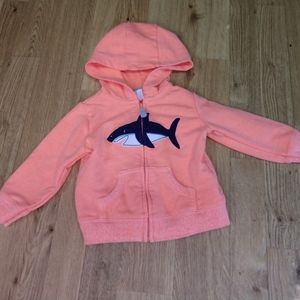 Carter's size 9 months neon orange